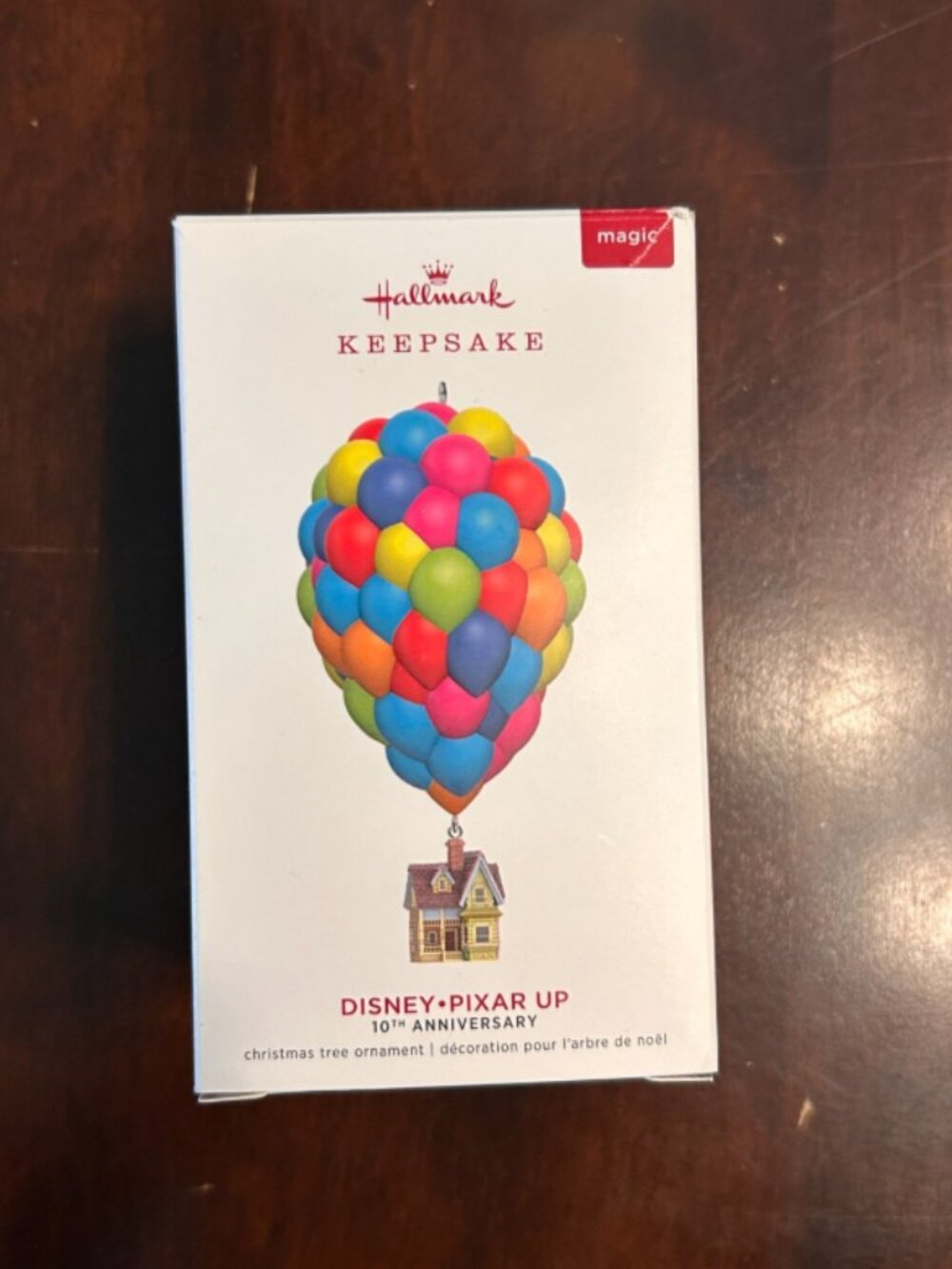 Hallmark Keepsake 2019 Disney Pixar UP 10th Anniversary Magic Sound Ornament NIB